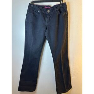 Wrangler Black Jeans Bootcut Denim Pants Comfort Stretch Womens Size